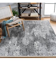 Makine Kaymaz Yıkanabilir Gri Modern Triko Salon Halısı Mutfak Halısı Koridor Halısı Yolluk 16600K
