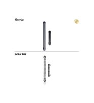 Samsung Galaxy A51 Tuş Takımı ile Uyumlu Siyah Düğme seti tuş takımı buton açma-kapama düğmesi