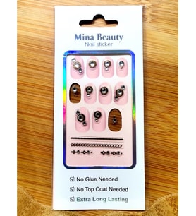 Monalisa Home Lüks Figürlü Nail Sticker