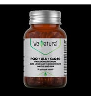 Venatura PQQ+ALA+Coq10 30 Softjel Kapsül (Pirolokinolin Kinon, Alfa Lipoik Asit, Koenzim Q10)