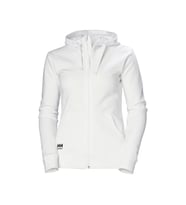Helly Hansen Workwear Kadın  Klasik Zıp Kapüşonlu Sweatshirt -79323 (Beyaz)