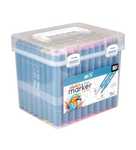 Rich Art X Sketch Marker Duo Çift Uçlu Marker Kalem 80 Renk Set 18051