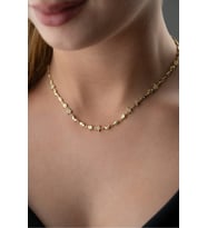 925 Ayar Gümüş Gold Bereket Kolye