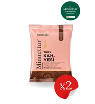 Minnettar Türk Kahve 2 X 100 gr ( 2 Paket )
