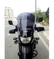 MOTOCAM Bmw F 650 GS Ön Cam 2004-2007 Model 50cm Siyah Renkli 4mm İADE YOKTUR