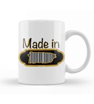 Puerto Rico Made in PR Kupa Bardak Porselen