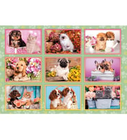 Clementoni Puppies Collage Puzzle 180 Parça 29788