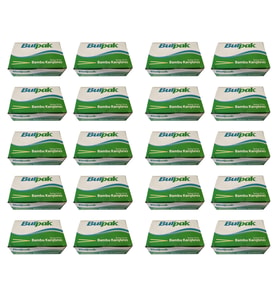 Burpak Tahta Ahşap Bambu Çay Kahve Karıştırıcı Çubuk Kaşık - 11 Cm. - 400 Adetlik 20 Paket