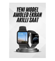 Mey İthalat® Akıllı Saat Çok Fonksiyonlu Uyku Takibi Adımsayar Nabız Ölçer Arama Cevaplayan