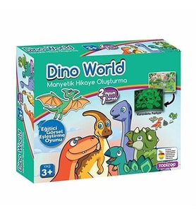 Todizoo Dino World Manyetik Hikaye Oluşturma 83915