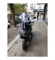 MOTOCAM Barossa ADV 125 Ön Cam 2025-2026 Model 65cm Füme Renkli 4mm ORTA BOYLU