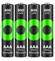Batteries Recyko Pro AAA İnce Ni-Mh Şarjlı Pil, 1.2 Volt, 4'lü Kart