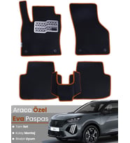 Peugeot 2008 Elektrikli (2023-2025) Uyumlu EVA Paspas Tam Set–Birebir Uyum,Su Geçirmez,Hızlı Montaj