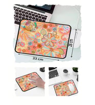 Peace Otantik Tasarımlı 33x28 Cm Mousepad Kaymaz Taban Rahat Konforlu Mouse Pad