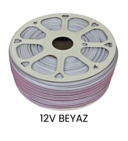 Hightek 12V Beyaz Neon Şerit LED 100 Metre
