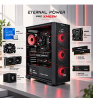 Eternal Power Intel Core i7 12700F Zotac NVIDIA GeForce RTX 4060 8GB 16GB Longline RAM 1TB Kingston KC3000 NVMe SSD MSI PRO B660M-B 600W Hazır Sistem Oyuncu Bilgisayarı