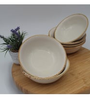 Arna 14 Cm Seramik Çorba Kasesi 6 Adet Cappuccino