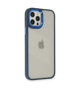 Apple İphone 12 Pro Max Kılıf Dora Kapak - Mavi