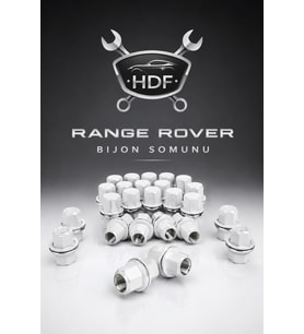 RANGE ROVER BİJON SOMUNU BEYAZ RENK