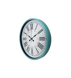 Turkuaz 36 Cm Dekoratif Duvar Saati (Standart)