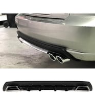 Hyundai Accent Admire Siyah Difüzör Çiftli Kare Egzoz Görünümlü D Tip Difizör 2003 - 2006