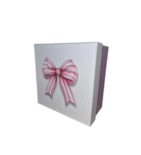 GIPTA LUCKY COLOR KARE HEDİYE KUTUSU BX3312 A NO:3.5 145x145x85mm - TEKLİ