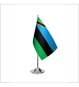 Zanzivar Tekli Masa Bayrağı