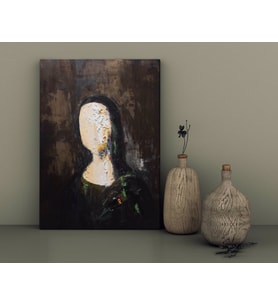 BK Home Mona Lisa Contemporary Tasarımlı Kanvas Tablo-1