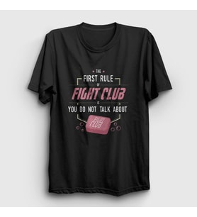 Presmono Unisex Siyah Soap V2 Film Dövüş Kulübü Fight Club T-Shirt 244750tt