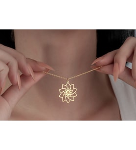 Meditasyon Kolye, Çakra Takı, Ohm Charm Takı, Meditasyon Hediyesi