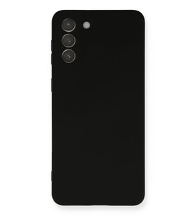 Pilelistore   Samsung Galaxy S21 Plus Kılıf Nano içi Kadife Silikon - Siyah