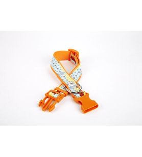 Pati Desenli Dokuma Köpek Boyun Tasması 3 cm x 36-60 cm Tcu