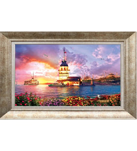 GÜMÜŞ ÇERÇEVELİ TABLO NN372