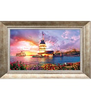 GÜMÜŞ ÇERÇEVELİ TABLO NN372