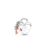 Disney Mickey Mouse Ve Minnie Kilit Charm