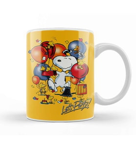 Snoopy Kupa Bardak Porselen