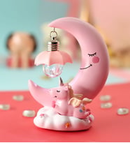Pembe Unicorn Gece Lambası