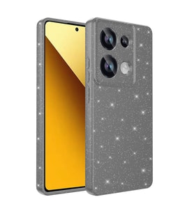 Xiaomi Redmi Note 13 Pro 4G Uyumlu Kılıf Kamera Korumalı Simli Lüks Zore Koton Kapak