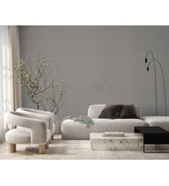 MUSE Koleksiyonu 25102-4 Taş Gri Dokulu Silinebilir Nonwoven Vinil Duvar Kağıdı