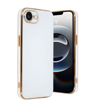 Apple iPhone 16E Kılıf Volet Silikon - Beyaz