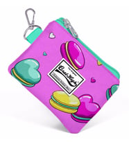 Coral High Kids Makaron Desenli Bozuk Para Çantası - Pembe - Kız Çocuk 21711