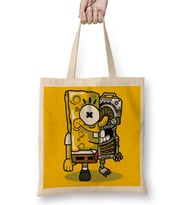 Spongebob Süngerbob 05 Bez Çanta Uzun Saplı