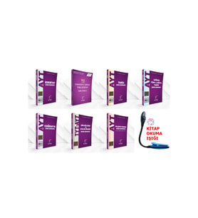 Karekök Yayıncılık Karekök Yay. AYT Sözel Tüm Dersler Soru Bankası Kazanım Soruları + Kitap Okuma Işığı Hediye (Çok Renkli)