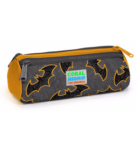 Coral High Yarasa Baskılı Üç Bölmeli Kalem Çantası -Erkek Çocuk