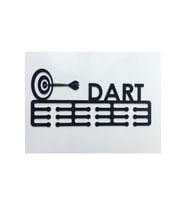 Dart Madalya Askısı - Pratik ve şık spor aksesuarı