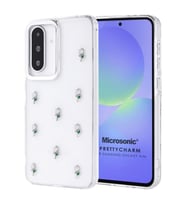 Microsonic Samsung Galaxy A36 Kılıf PrettyCharm Tulip (Yeşil)