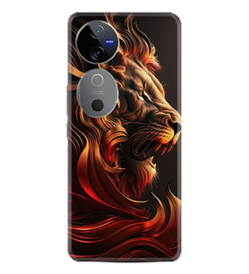 Vivo V40 5G Kılıf Boutique Baskılı Resimli Süper Arslan Pcode -072