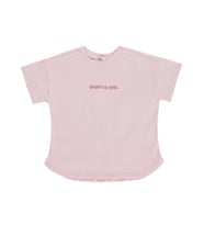 Civil Girls Sporty&Cool Baskılı 10-13 Yaş Tişört - Soluk Leylak
