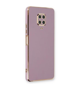 Microsonic Xiaomi Redmi Note 9 Pro Max Kılıf Olive Plated Lila