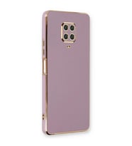 Microsonic Xiaomi Redmi Note 9 Pro Max Kılıf Olive Plated Lila
